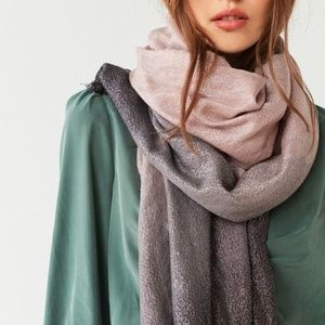 Urban Outfitters Ombre Sparkle Blanket Scarf